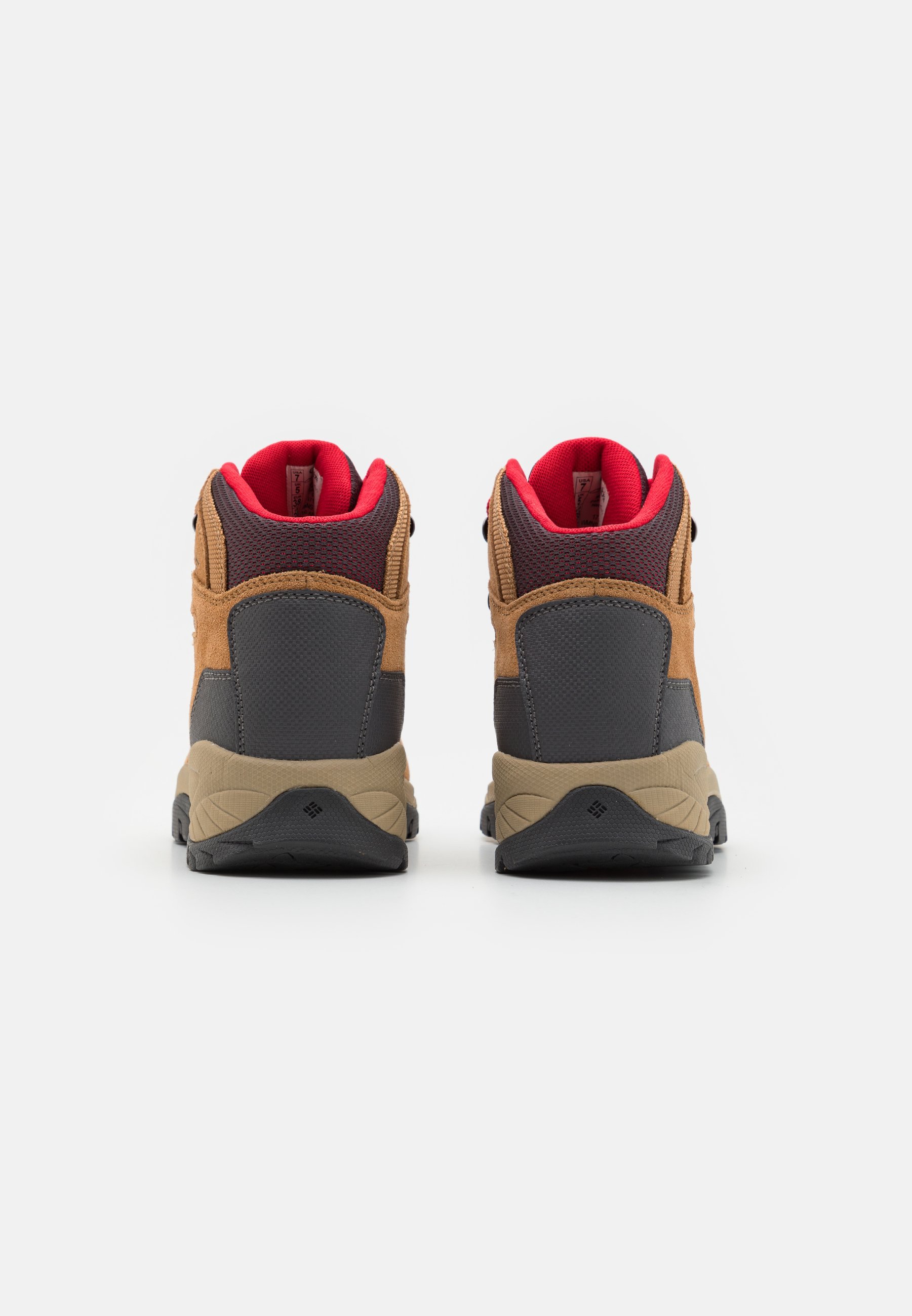 Columbia NEWTON RIDGE™ PLUS WATERPROOF AMPED - Buty trekkingowe - łoś/górska czerwień
