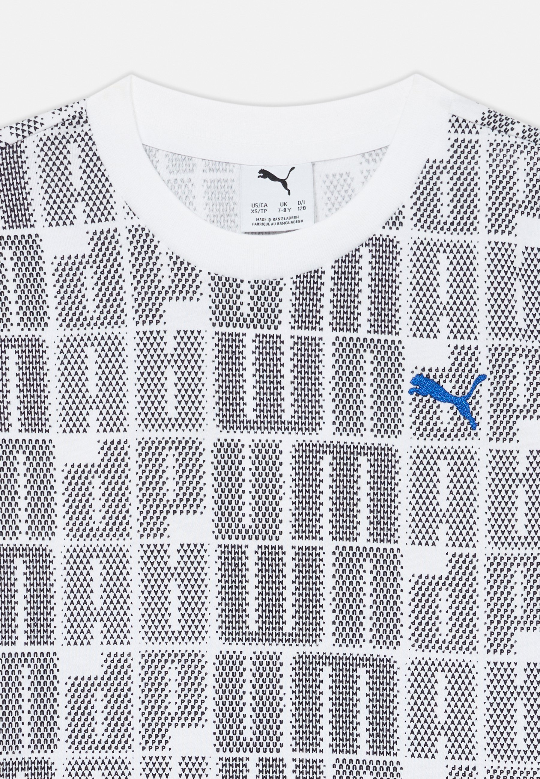 Maglietta sportiva unisex con logo Puma - bianca