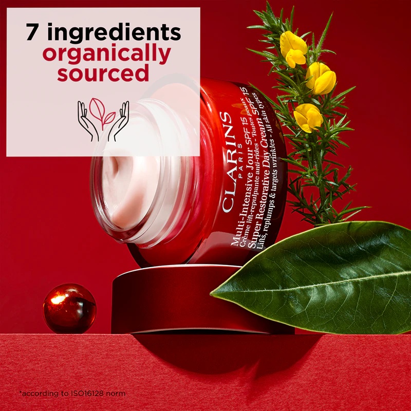 „Clarins Super Restorating Day Cream“ su SPF 15