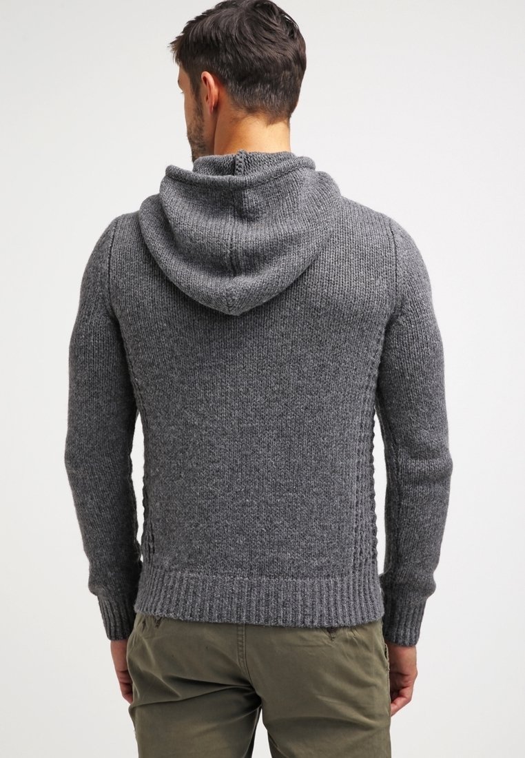 Pier One Hoodie - gemêleerd donkergrijs