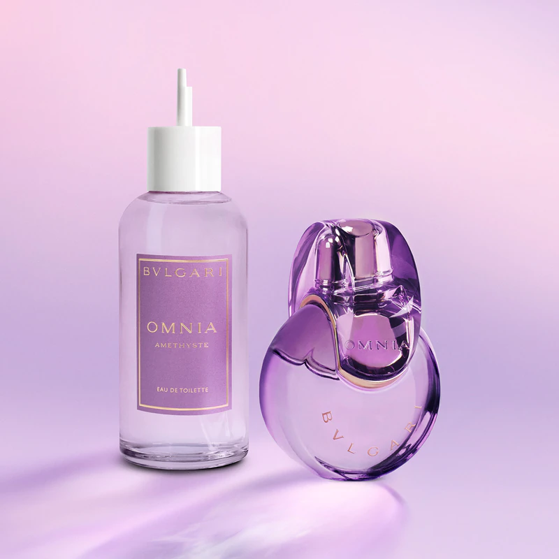 BVLGARI Omnia Amethyste eau de toilette frasco recarregável para mulheres