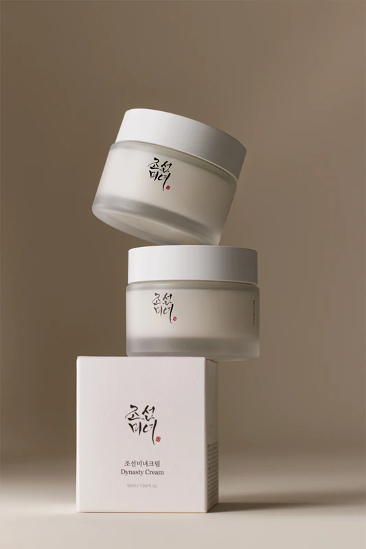 Creme Beleza da Dinastia Joseon, um creme intensamente hidratante com efeito iluminador.