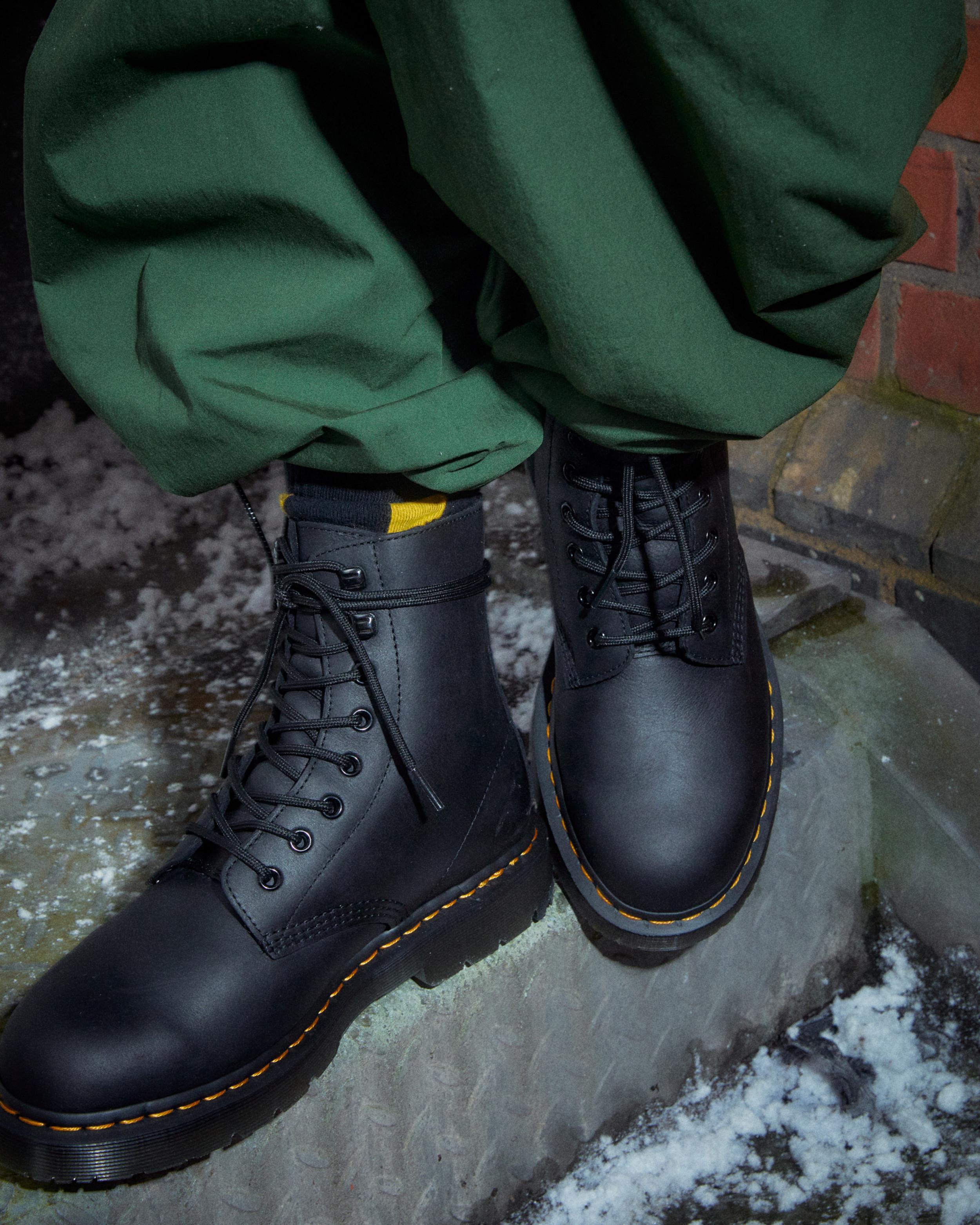 1460 Pascal Wintergrip Outlaw Leather Lace Up Boots