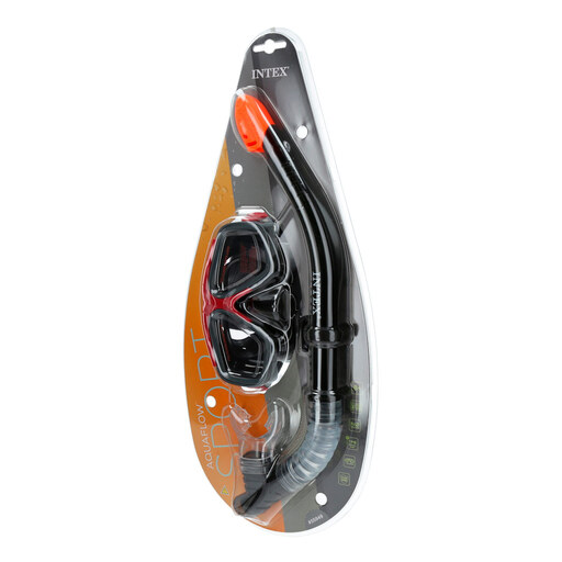 Intex Surf Rider snorkel- en maskerset van polycarbonaat (vanaf 8 jaar)