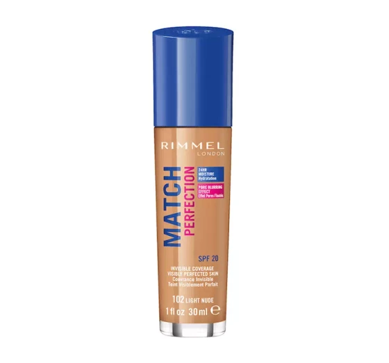 RIMMEL PODKŁAD MATCH PERFECTION NR 102 NOWA WERSJA
