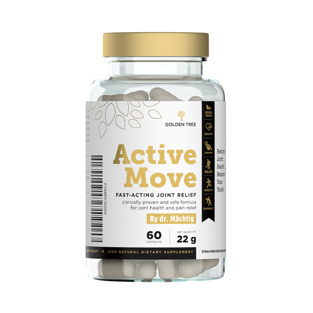 Golden Tree Kosttilskud Active Move - 60 kapsler
