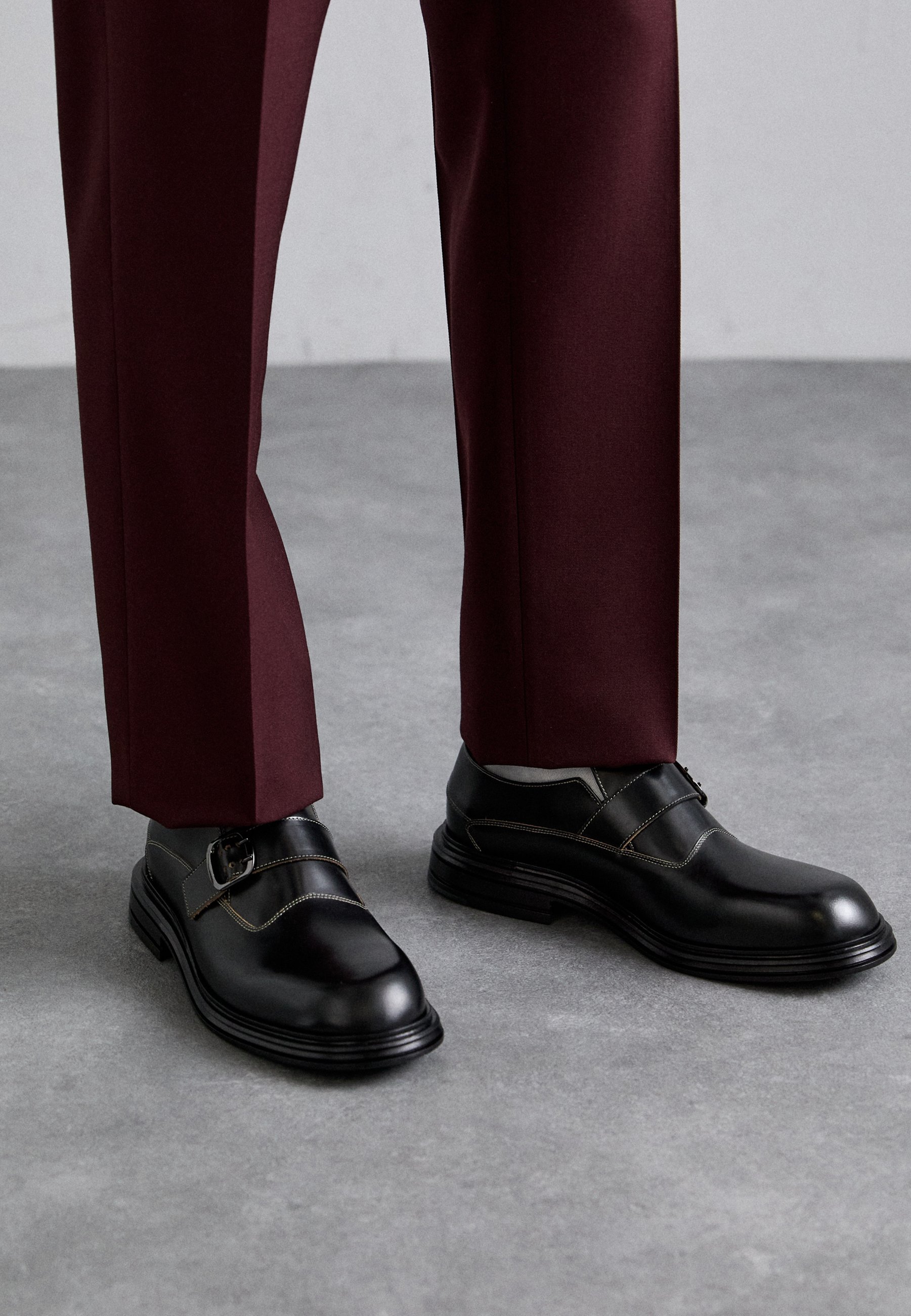 Les mocassins Antipode - noirs
