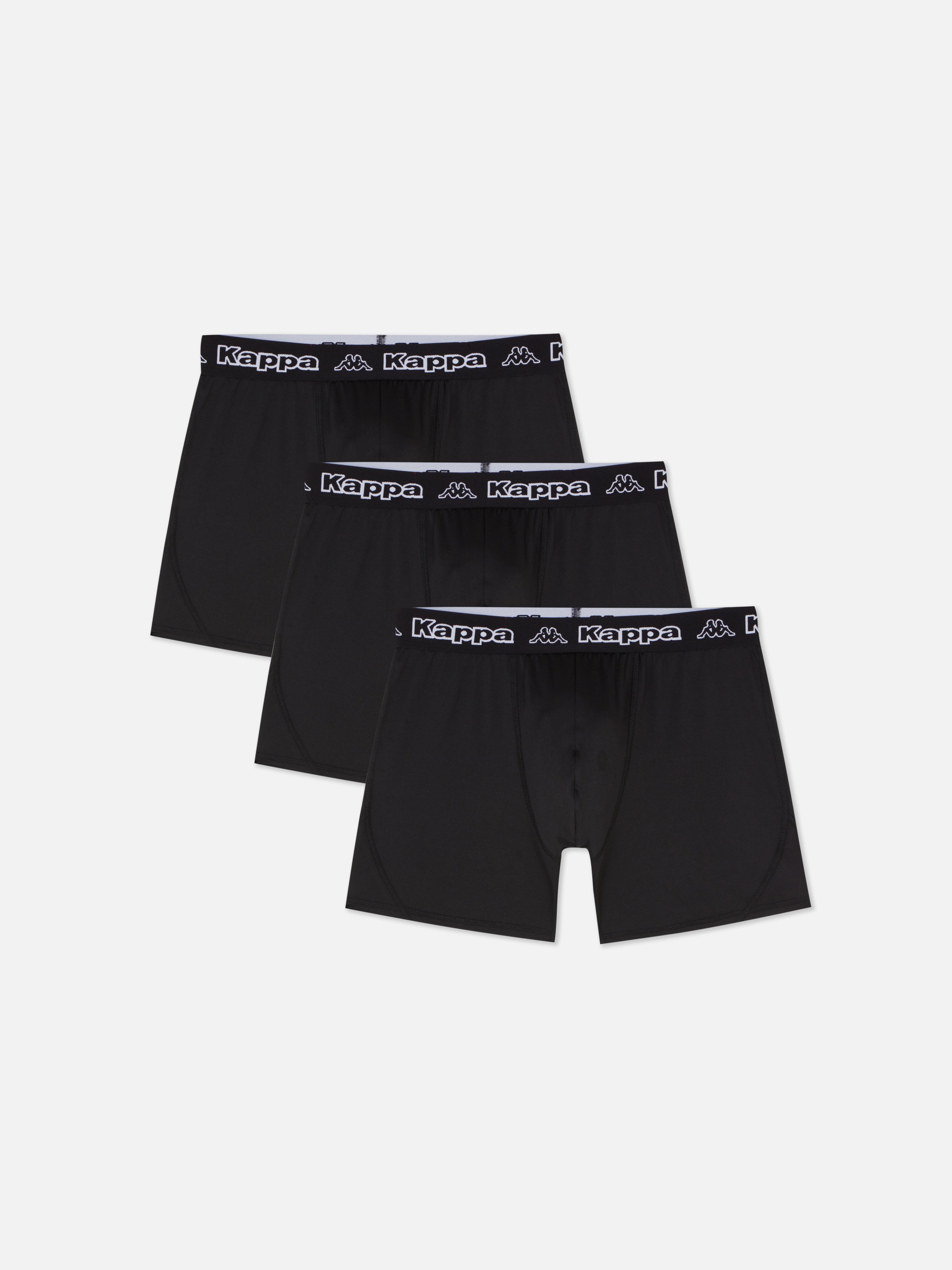 Set de 3 boxeri Kappa x Primark. Acest trio de boxeri cu talie Kappa îți oferă un look sportiv.