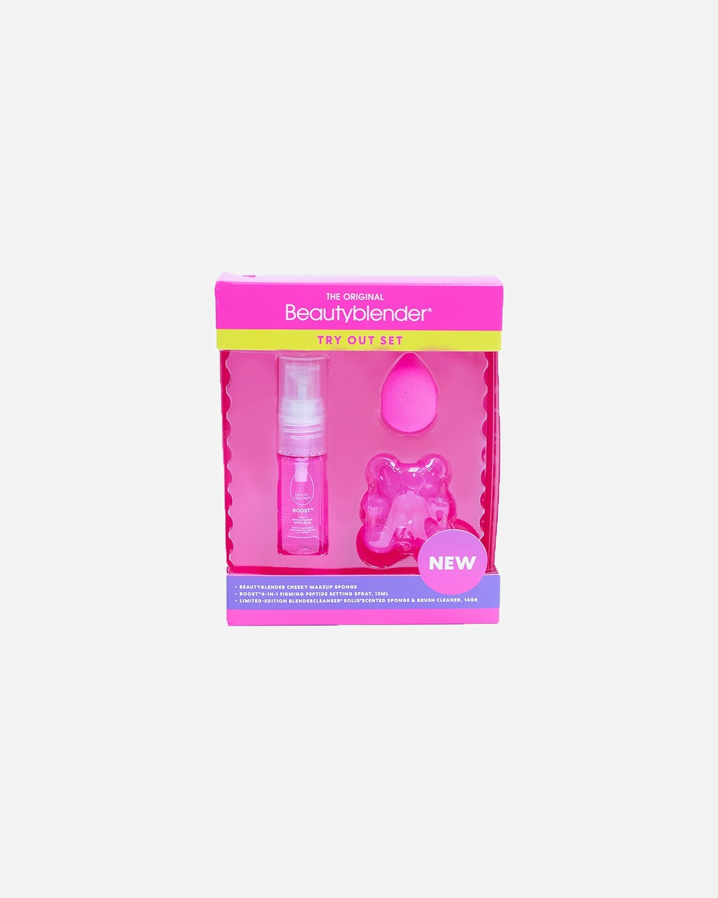 Beautyblender-kokeilukasvojenhoitosetti – 1 kpl