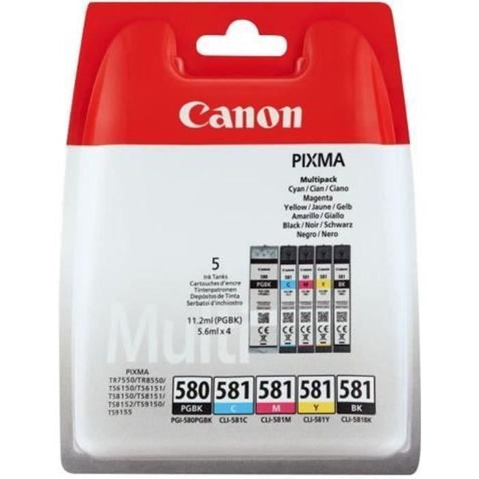 Stampante a getto d'inchiostro - CANON PIXMA TS705a - 5 cartucce - Colore - Wi-Fi - Nero