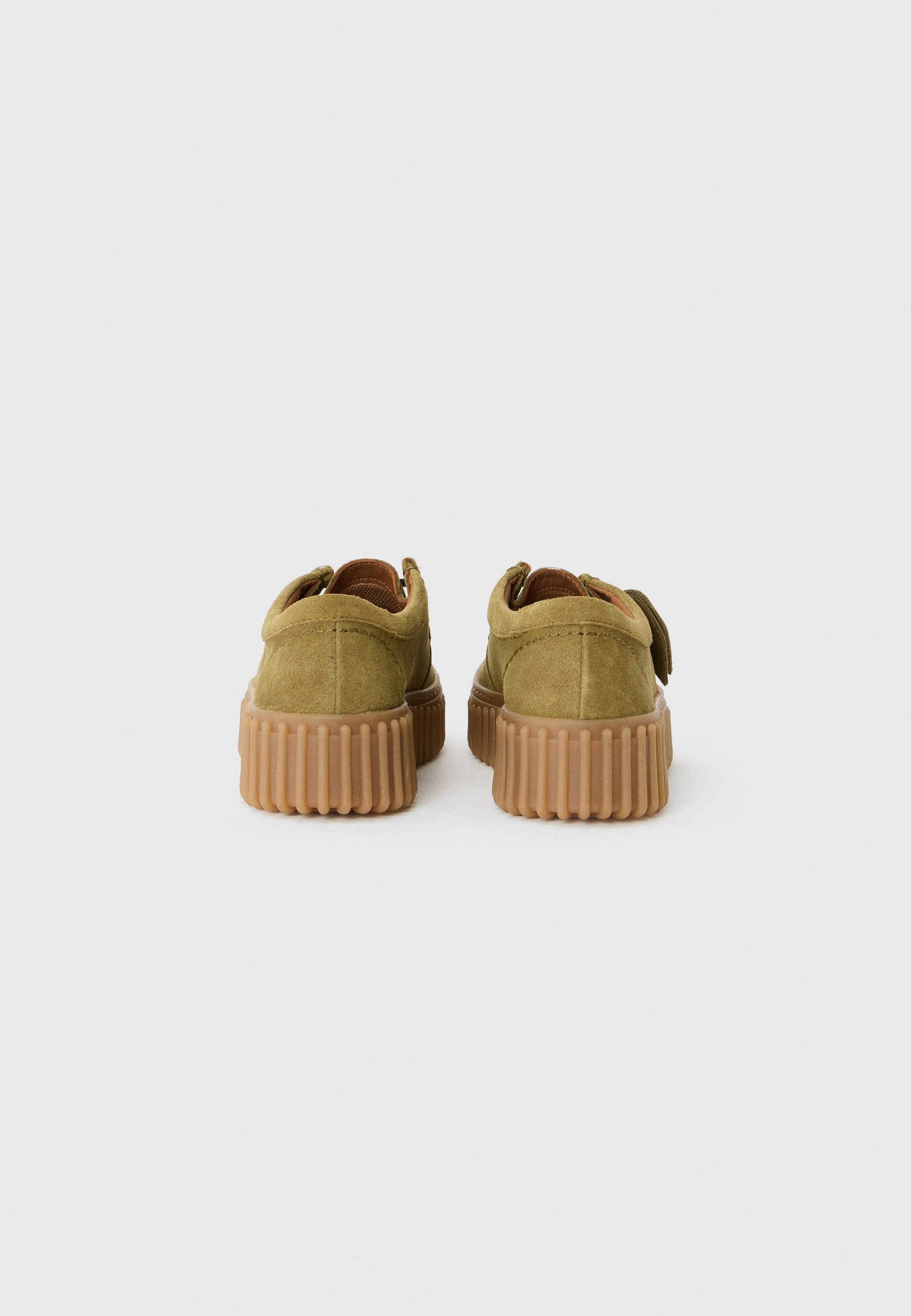 Clarks TORHILL BEE - Casual veterschoenen - olijfgroen