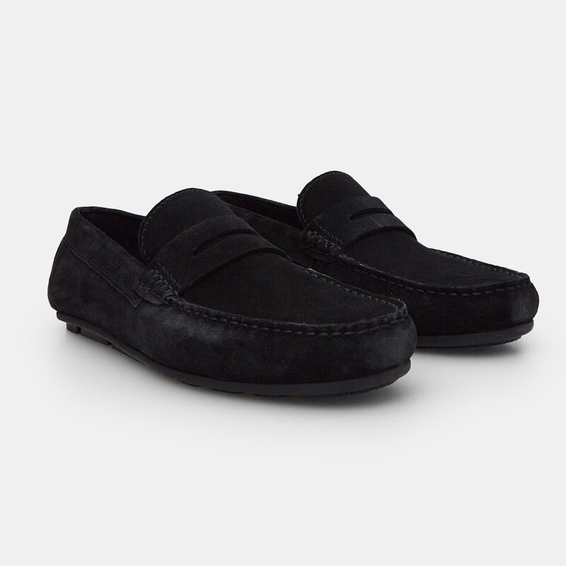 BATA Mokasyny zamszowe męskie