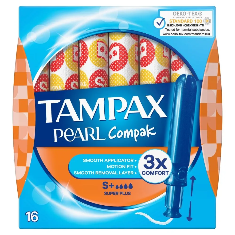 Tampax Compak Tampony Pearl Super Plus