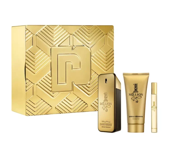 Rabanne 1 Million woda toaletowa spray 100 ml   10 ml   żel pod prysznic 100 ml