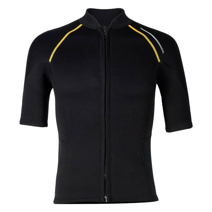 zdhoor Men's 1.5mm Neoprene Wetsuit Top with Short Sleeves