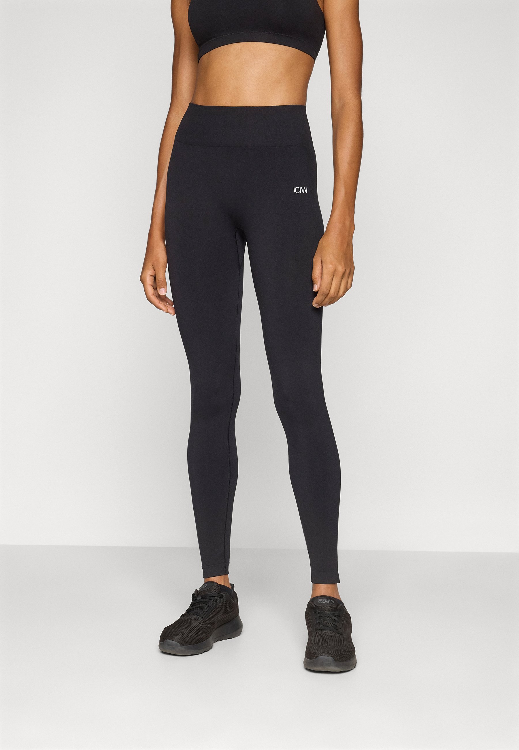 ICANIWILL SMOOTH SEAMLESS - Leggings - zwart