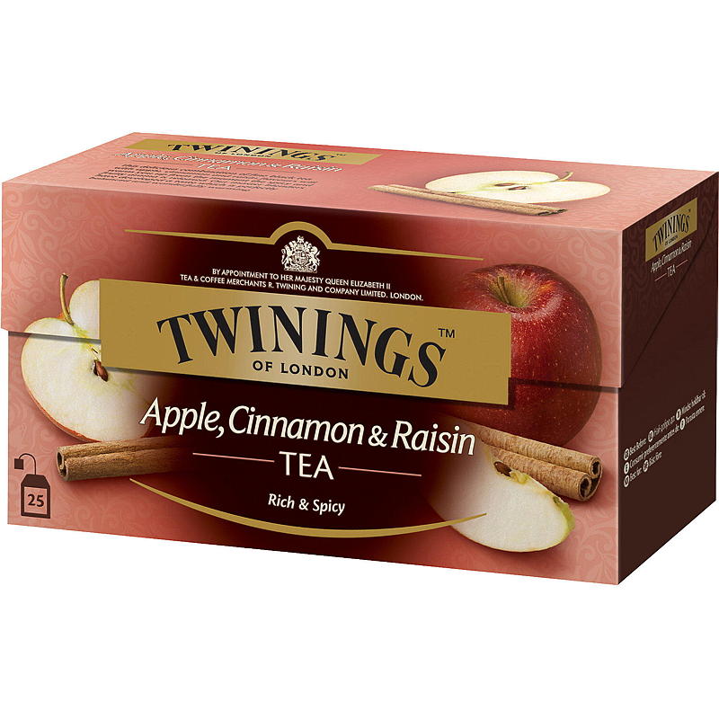 Twinings Apfel/Zimt/Rosine, 25 Beutel, Twinings