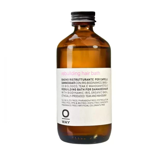 Oway Rebuilding odbudowująca kąpiel do włosów zniszczonych 240ml