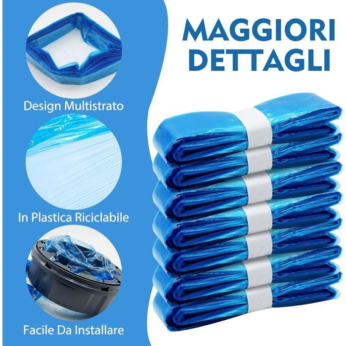 Lot De 8 Recharges Pour Mangeoires Anti-Odeurs Inodores Compatibles Avec Tommee Tippee, Foppapedretti, Twist & Click