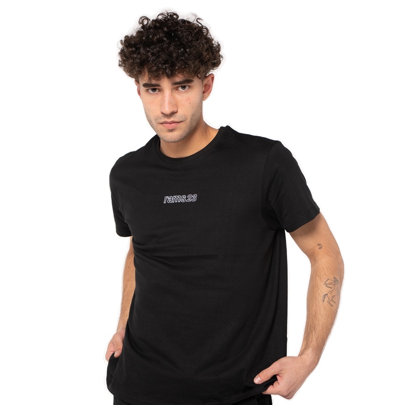  Camiseta Manga Corta Bordado Rams 23
