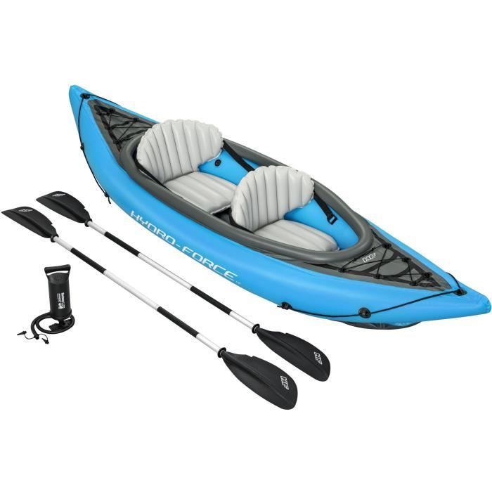 Kayak hinchable - BESTWAY - Cove Champion X2 Hydro-Force™ - 321 x 88 cm - 2 plazas