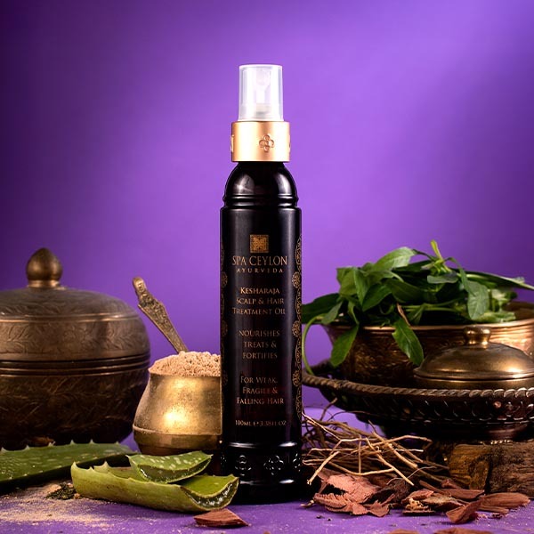 SPA CEYLON Kesharaja - Olej na pokožku hlavy a vlasy - 100 ml