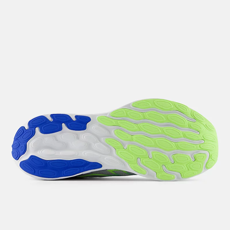 Męska pianka Fresh Foam 680 v8 – Grey Matter z Blue Oasis i Bleached Lime Glo