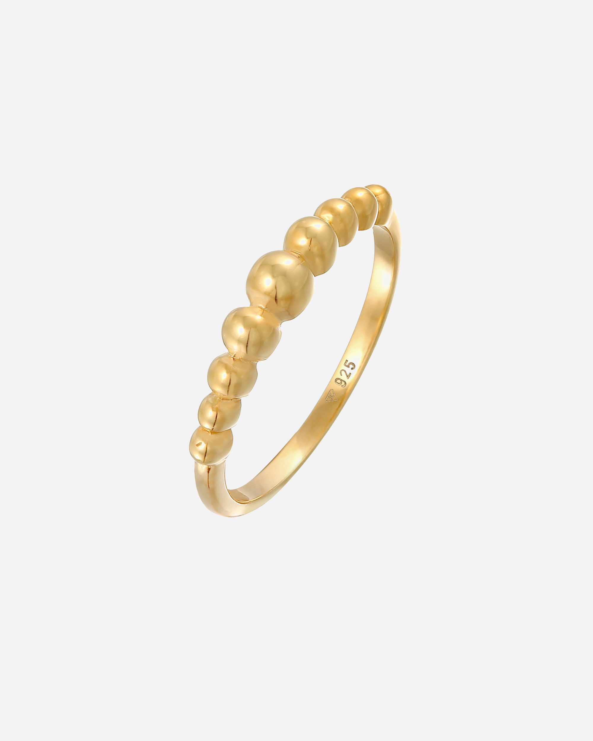 Elli Bague à empiler pour dames Boule à pois Optique Blogger Trend en argent sterling 925