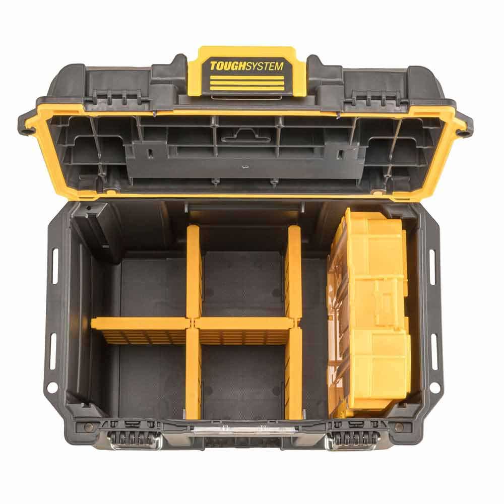 Caixa de ferramentas DEWALT TOUGHSYSTEM 2.0 de meia largura DWST08035-1