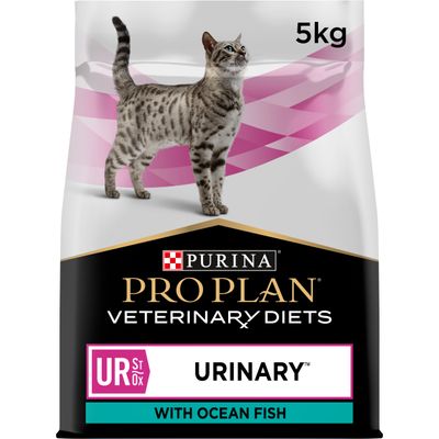 PURINA PRO PLAN Aliments Vétérinaires pour Chats UR ST/OX - Poissons de l'Océan Urinaires