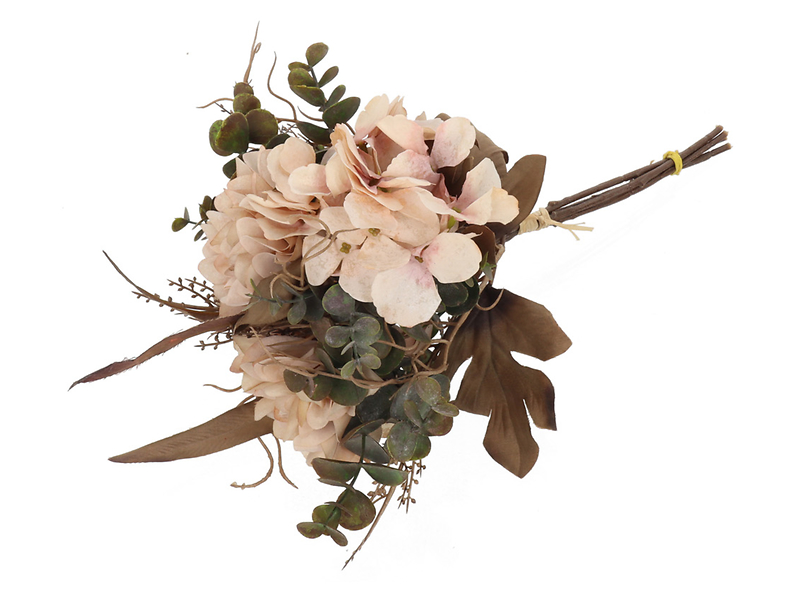 Peonia bukiet 36 cm beżowy