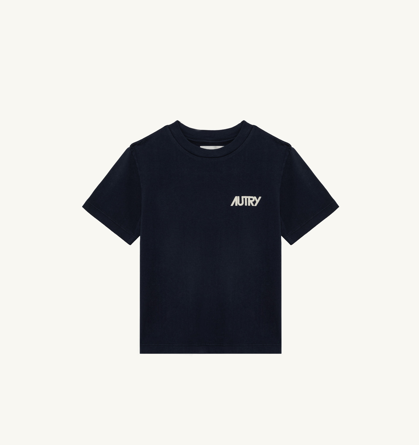 Tricou albastru din jerseu de bumbac pentru copii