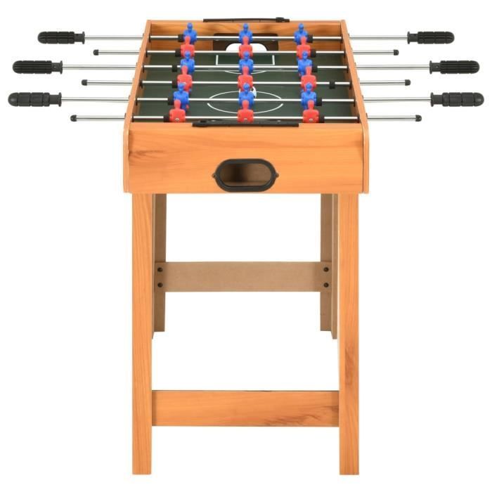 Mesa de futbolín AKOZON - Mini mesa de futbolín XIJ - Arce - Para interiores - Para niños a partir de 6 años