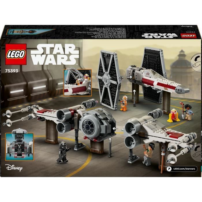 LEGO® Star Wars 75393 Gecombineerde TIE Fighter en X-Wing modelbouwset
