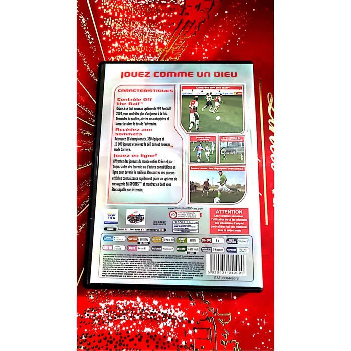 FIFA Football 2004 – Jeu PC CD-ROM – Sport / Football / Simulation – EA Sports Classics