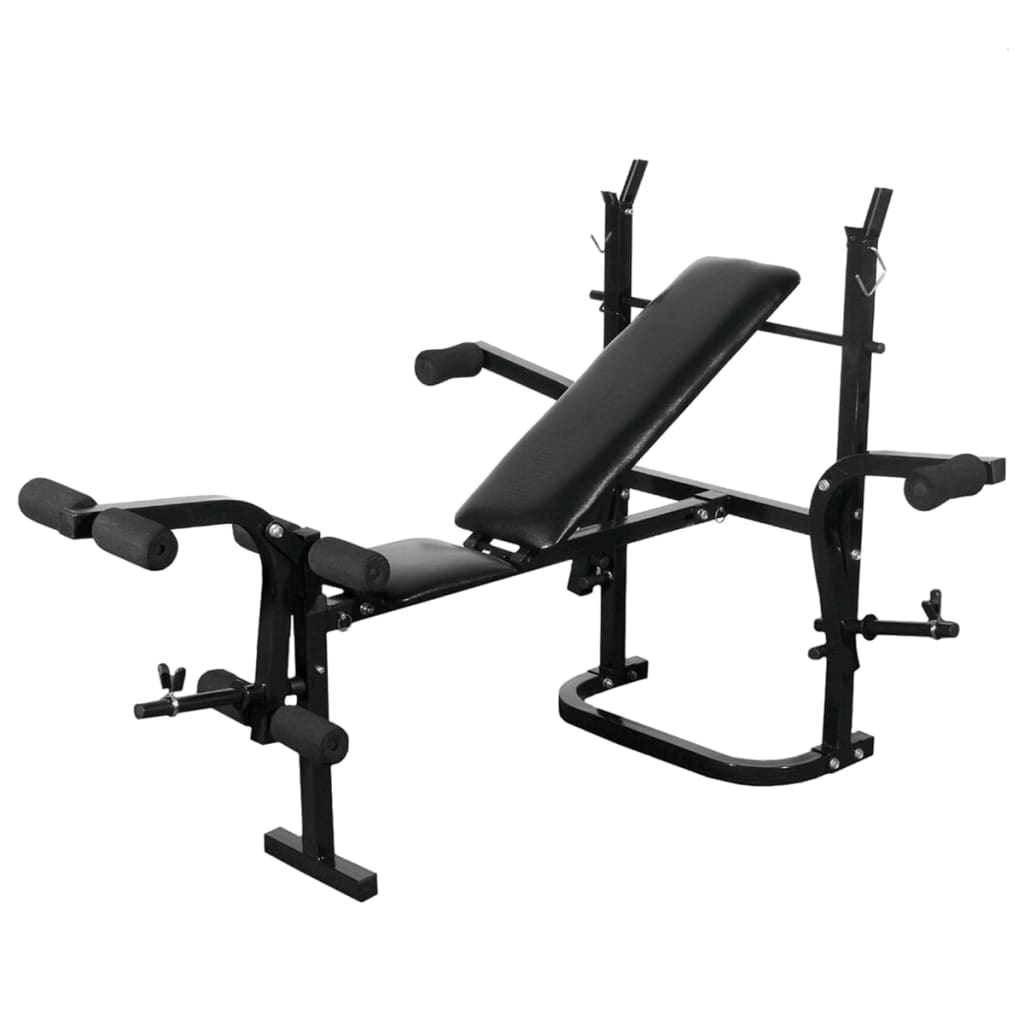  Vidaxl Trainingsbank mit Kurzhanteln 30,5 kg