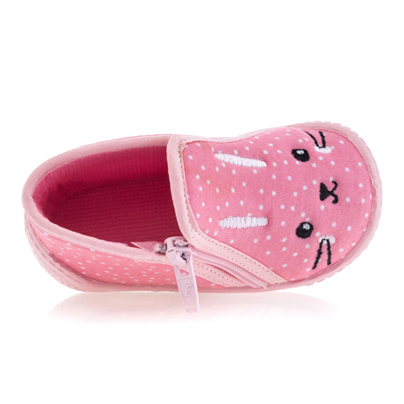 Pantuflas rosas para bebé niña