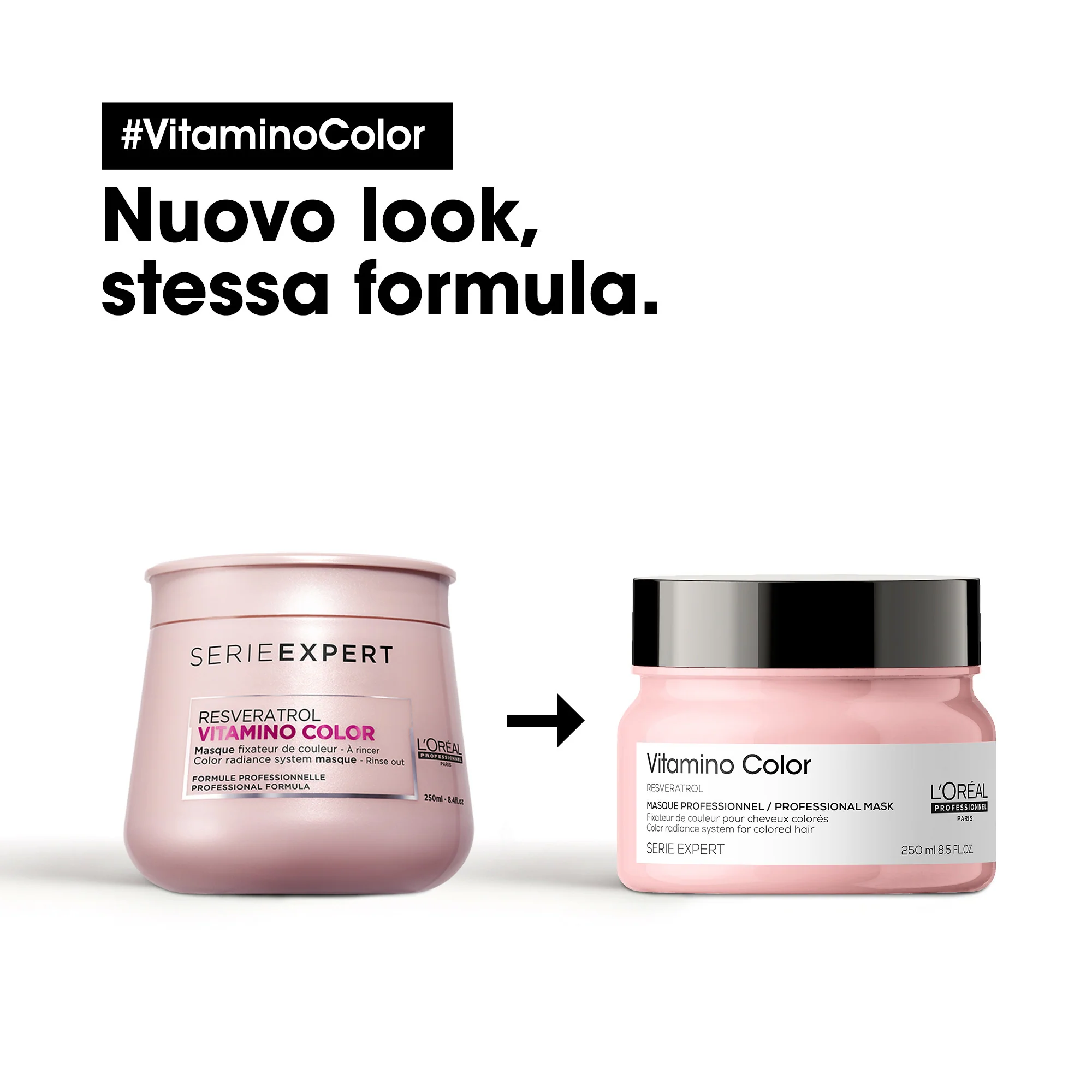 SERIE EXPERT New Vitamino Color Mask - Maschera Protezione Colore Capelli