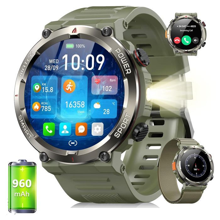 Blackview Montre Connectée Homme 1.45