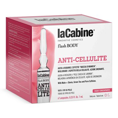 laCabine selluliittia ehkäisevät vartaloampullit Flash Body 7 x 7 ml 7 x 7 ml