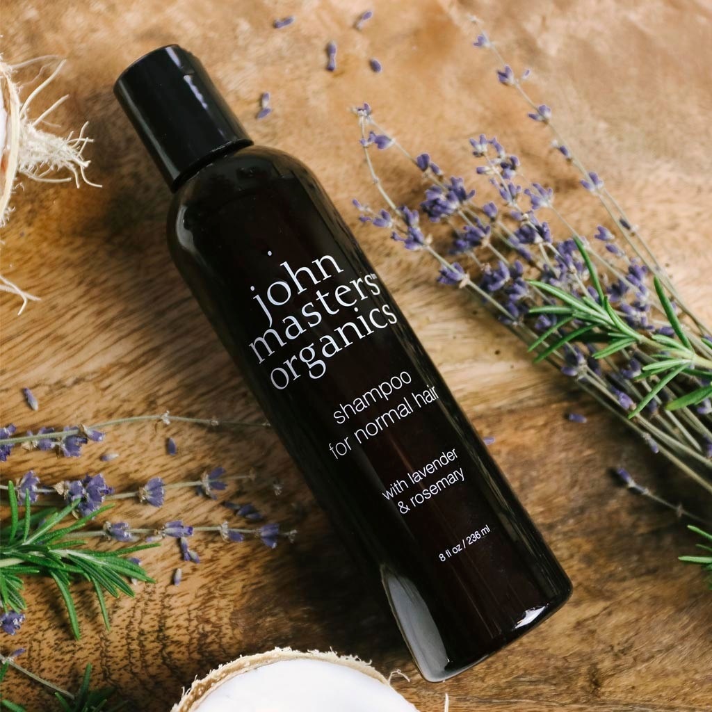 John Masters Organics Shampoing pour cheveux normaux à la lavande et au romarin
