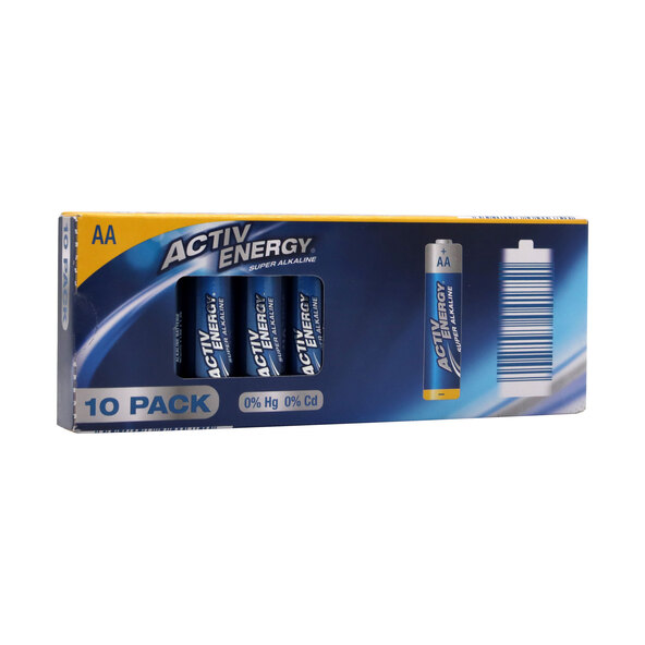 Super Alkaline AA Mignon Batterien, 100er Pack