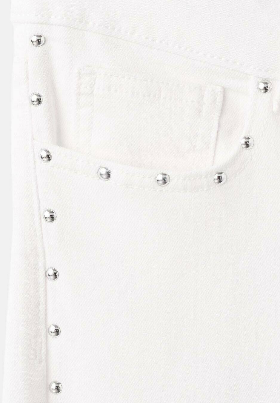 Mango Kids TEEN - Uitlopende jeans - gebroken wit