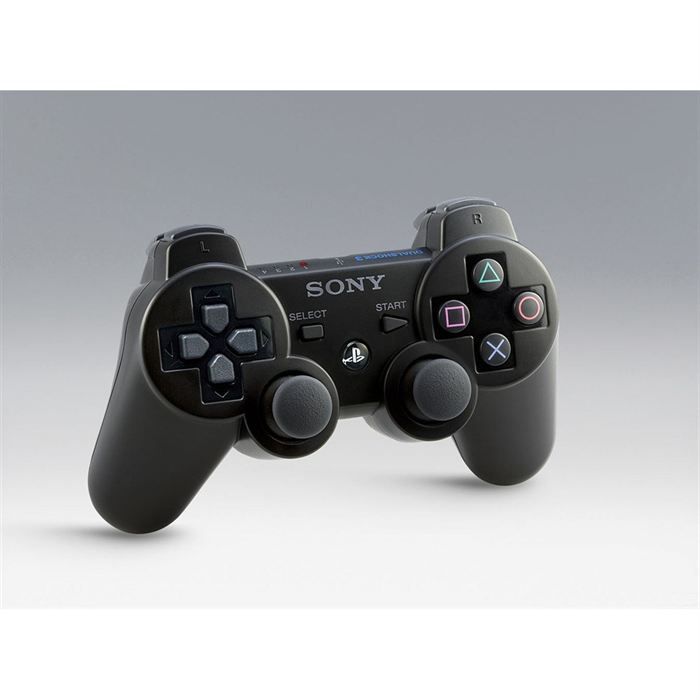 Mando de juegos Dualshock 3 negro para PS3