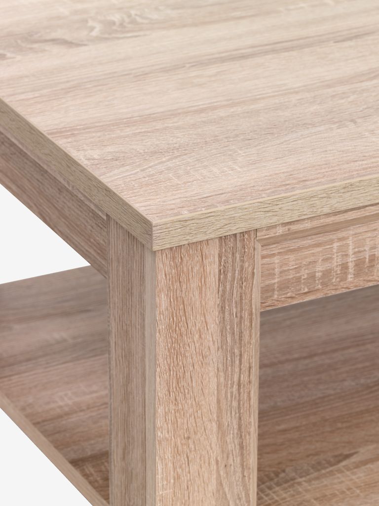 HASLUND klubska mizica 60x120 svetli hrast