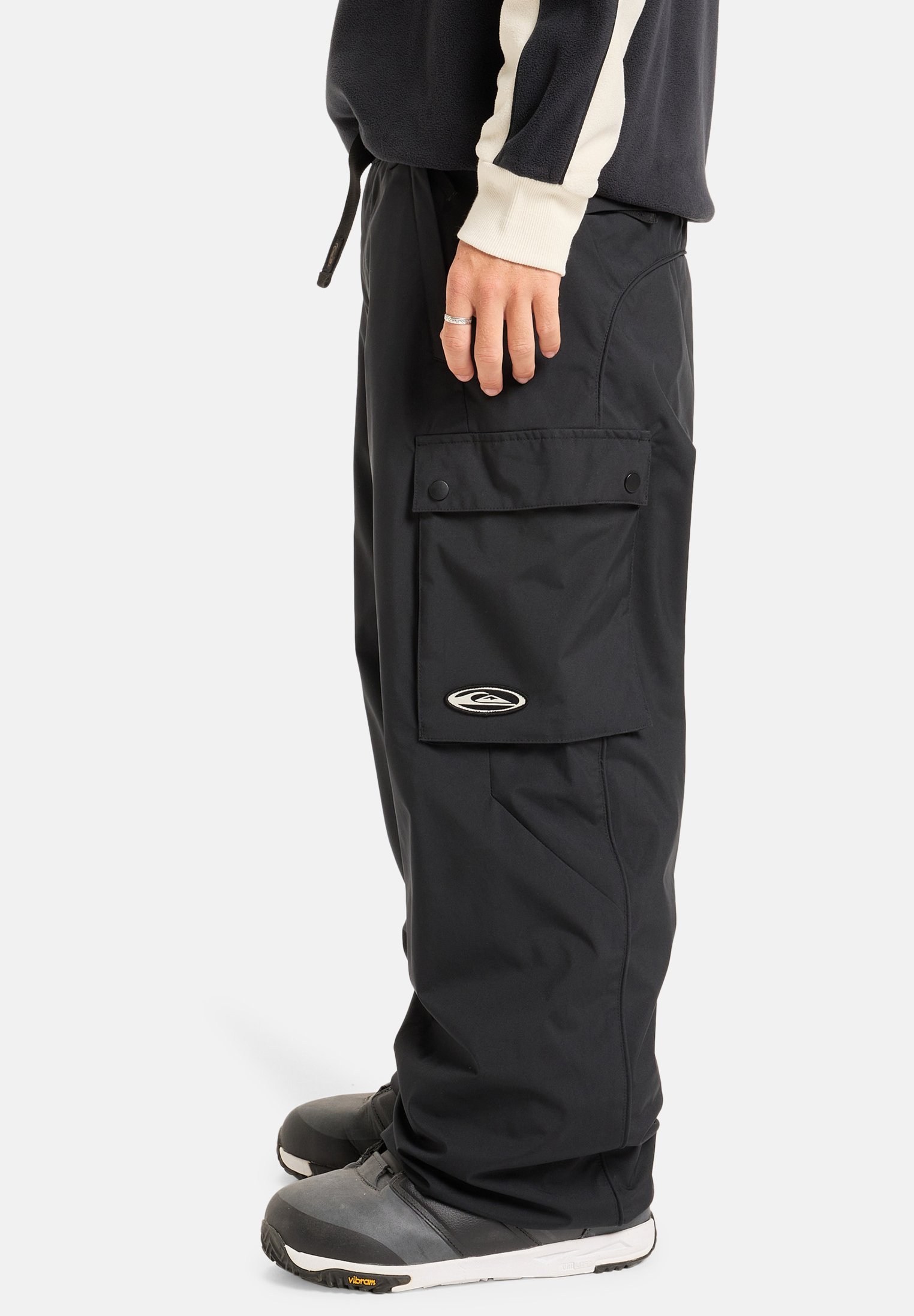 Quiksilver SNOW DOWN - Outdoorbroek - echt zwart