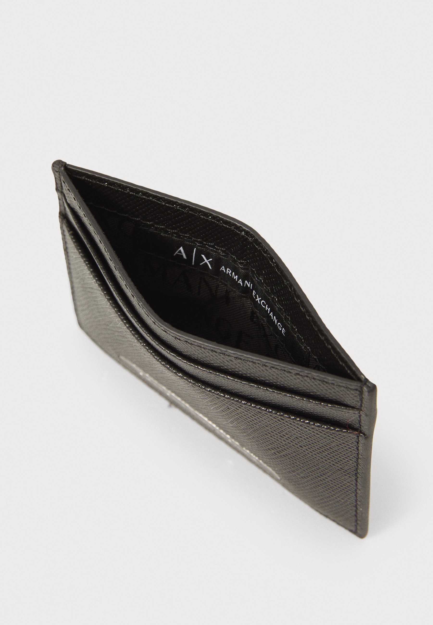 Armani Exchange CARD HOLDER UNISEX - Portofel - negru