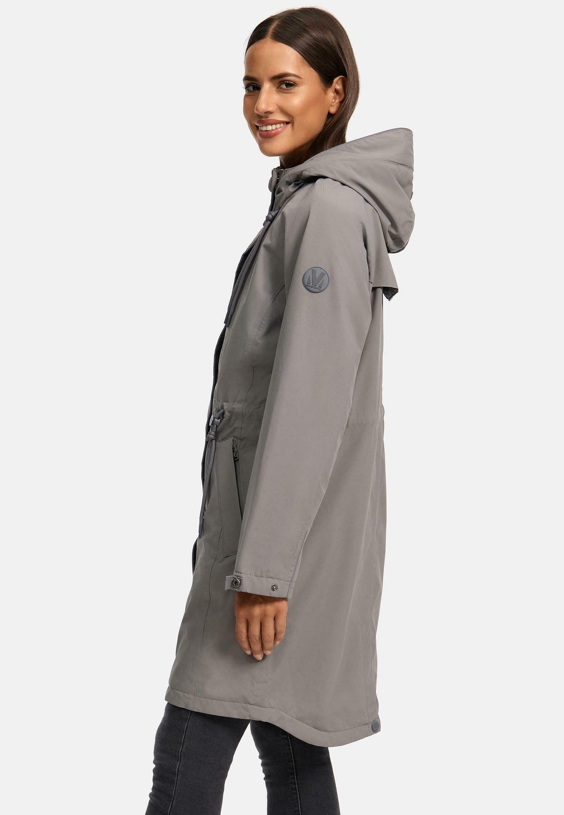 Marikoo KURZMANTEL MEGUMII 16 - Veste d'hiver - grise