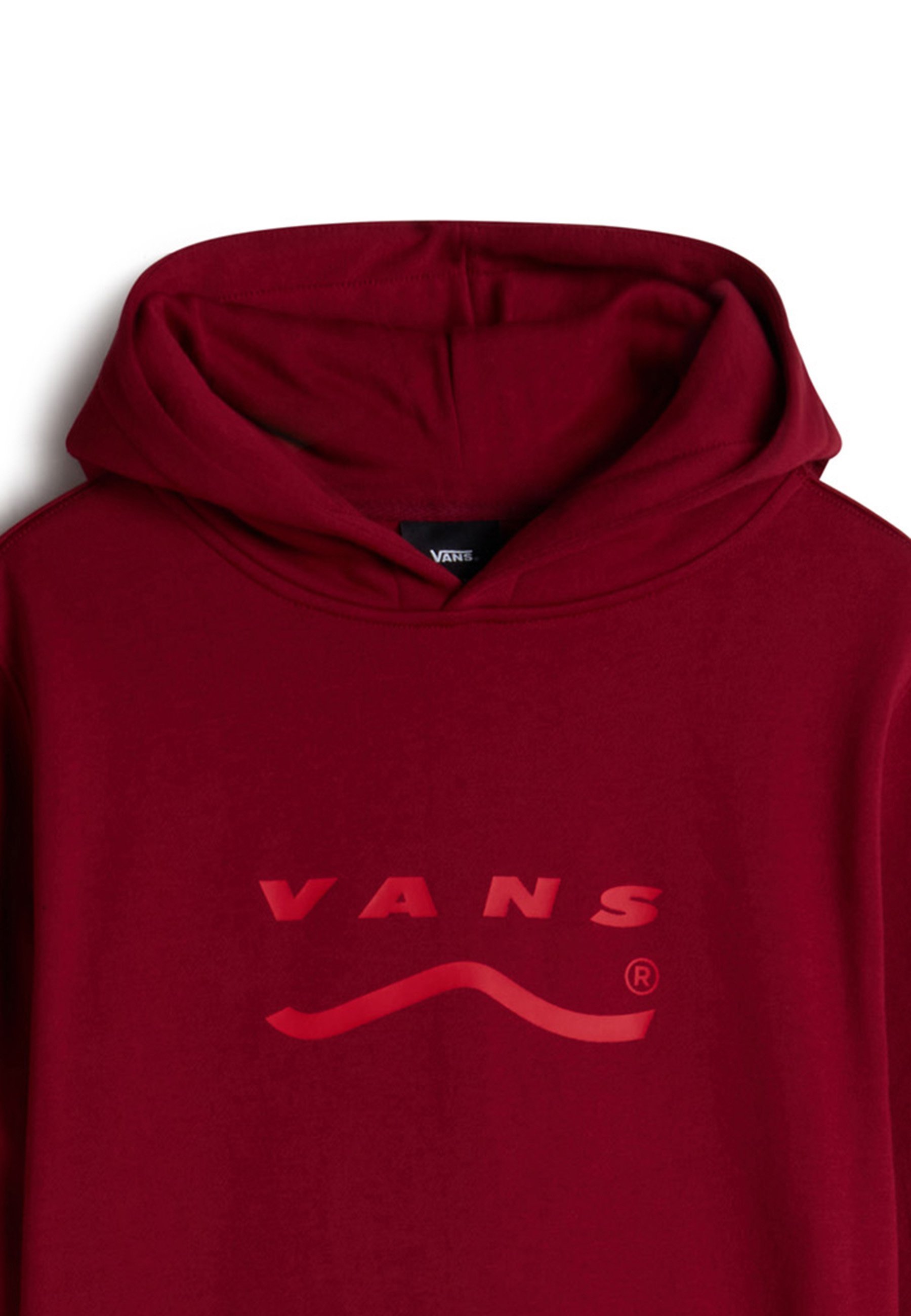 Vans hoodie - donkerrood
