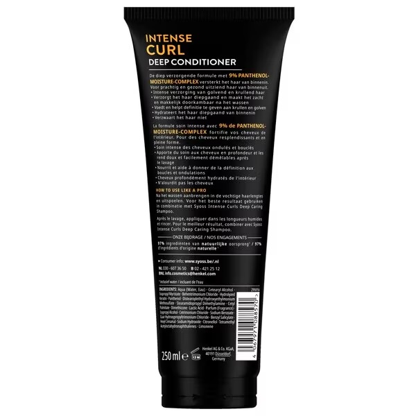 Syoss Deep balzam za intenzivno kodranje 250 ml<br>250 ml
